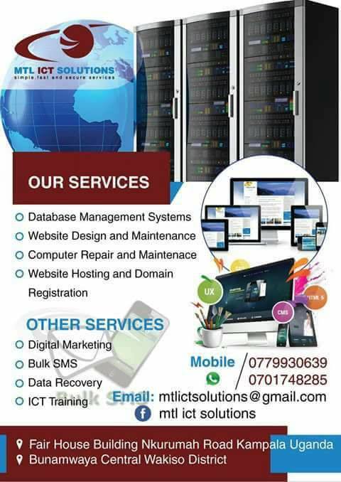 Computer Services Kampala | Mtl Ict Solutions | Find.ug